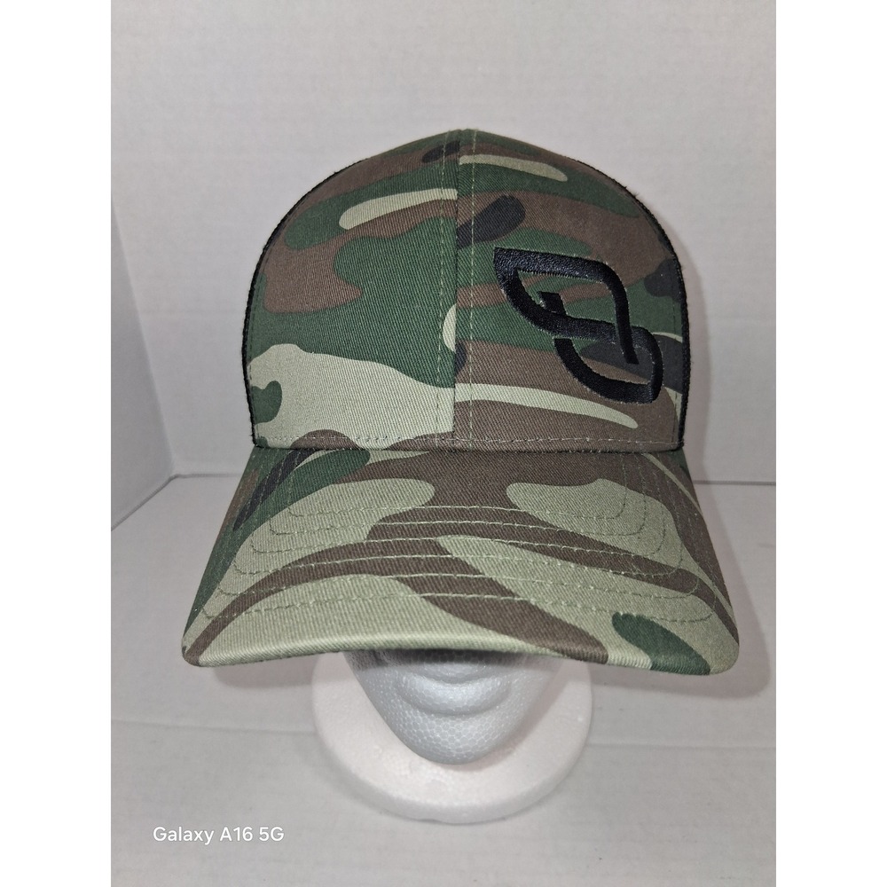Camo Trucker Hat Bristol Honda Outdoor Cap Mesh Back Adjustable